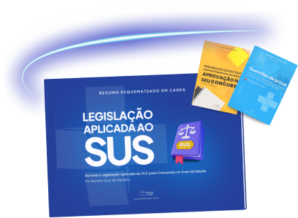 Legislação Aplicada ao SUS - Resumo Esquematizado em Cards