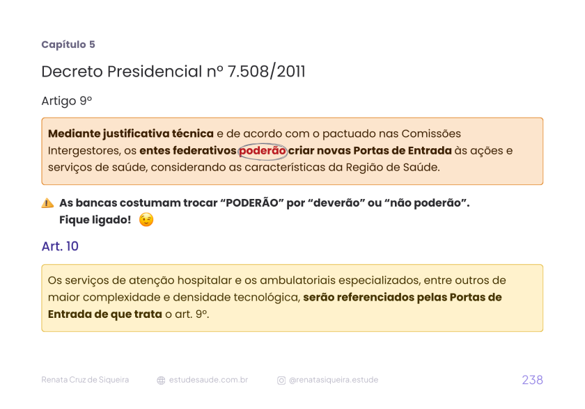 Legislação Aplicada ao SUS